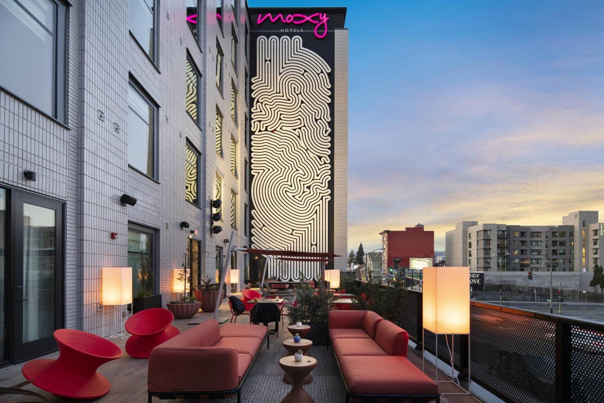Moxy Oakland Uptown Hotel Exterior foto