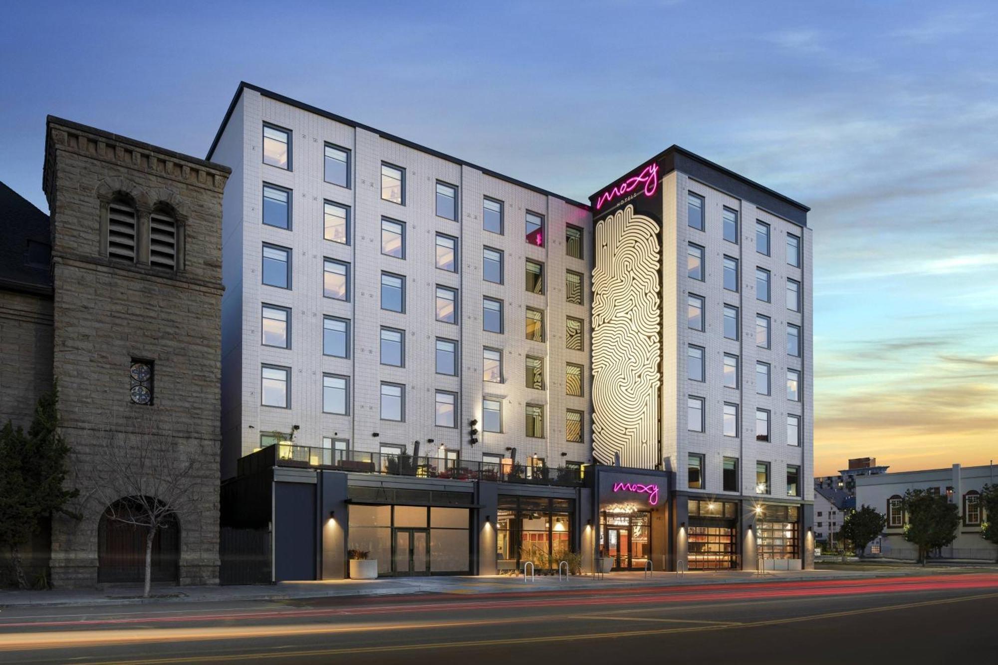 Moxy Oakland Uptown Hotel Exterior foto